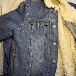 Rue21 Cream Sherpa Jacket